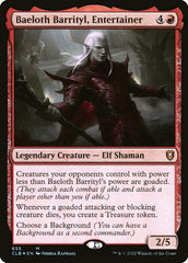 Baeloth Barrityl, Artista / Baeloth Barrityl, Entertainer - Magic: The Gathering - MoxLand