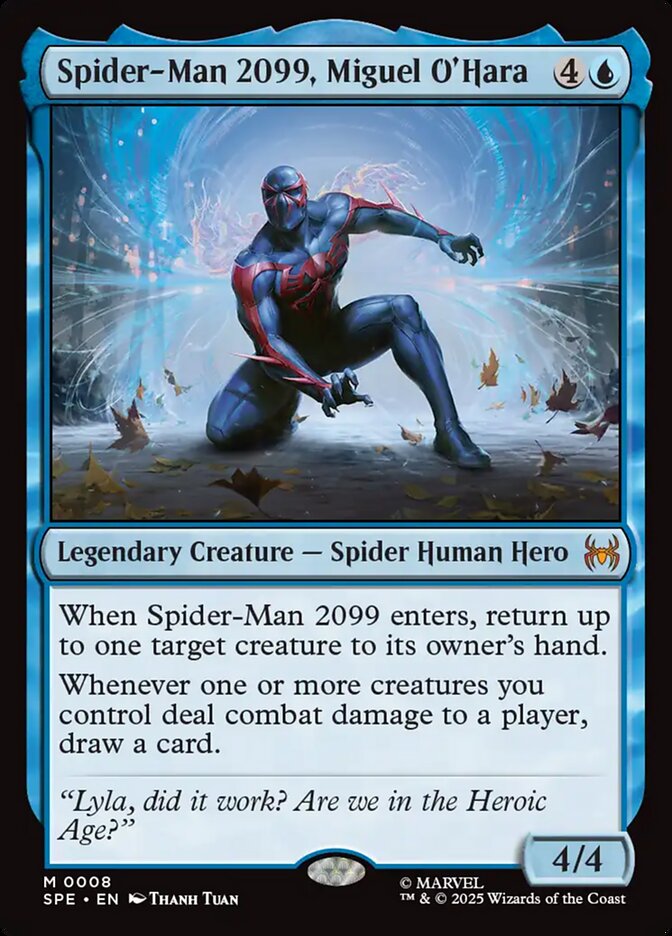 Spider-Man 2099, Miguel O'Hara - Magic: The Gathering - MoxLand