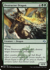 Dragão Destruidor / Destructor Dragon - Magic: The Gathering - MoxLand