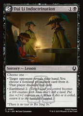Doutrinação Dai Li / Dai Li Indoctrination - Magic: The Gathering - MoxLand