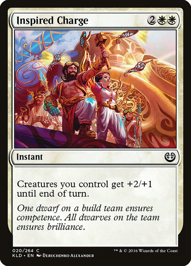 Ataque Inspirado / Inspired Charge - Magic: The Gathering - MoxLand
