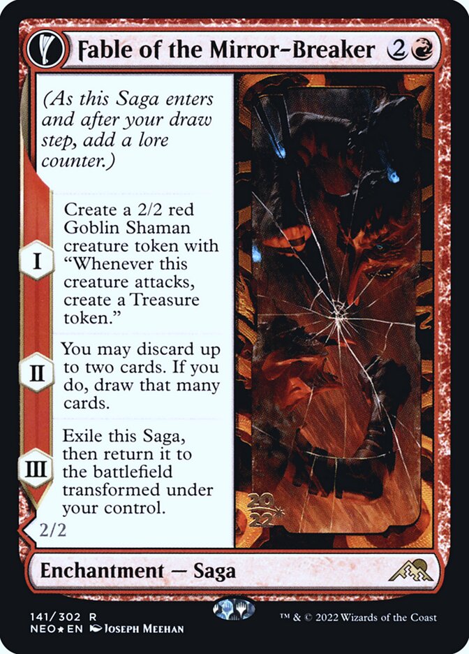 Fábula do Quebrador de Espelhos / Fable of the Mirror-Breaker - Magic: The Gathering - MoxLand