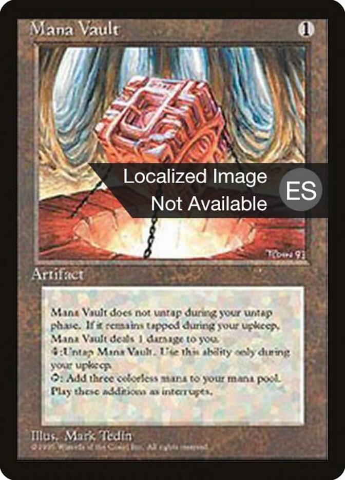 Cofre de Mana / Mana Vault - Magic: The Gathering - MoxLand