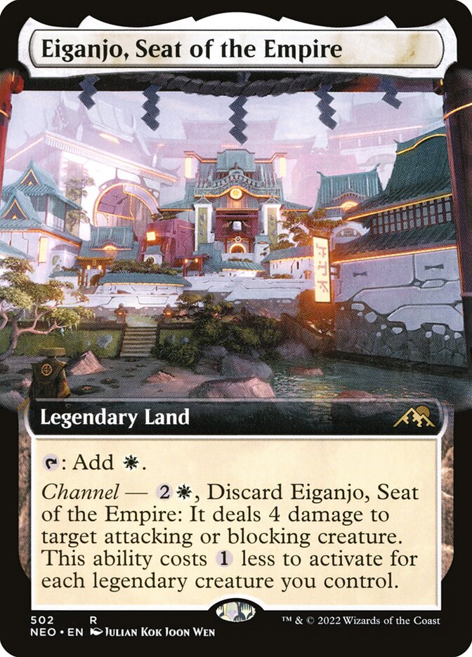 Eiganjo, Sede do Império / Eiganjo, Seat of the Empire - Magic: The Gathering - MoxLand