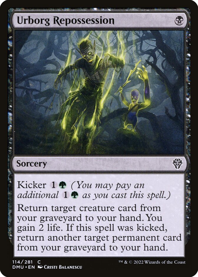 Reintegração de Urborg / Urborg Repossession - Magic: The Gathering - MoxLand