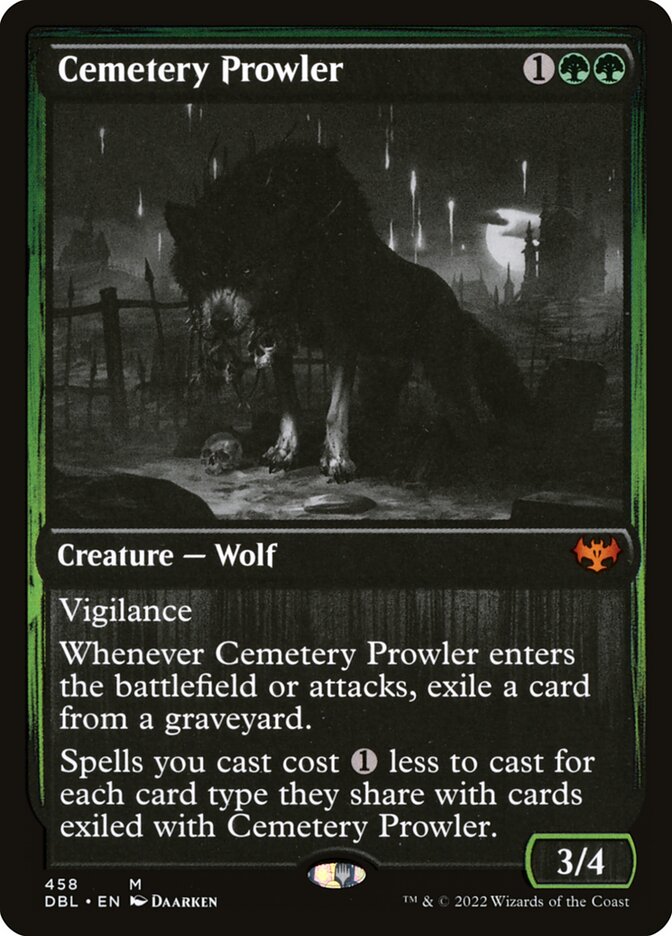 Espreitador do Sepulcrário / Cemetery Prowler - Magic: The Gathering - MoxLand