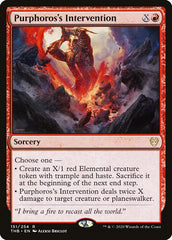 Intervenção de Púrforo / Purphoros's Intervention - Magic: The Gathering - MoxLand