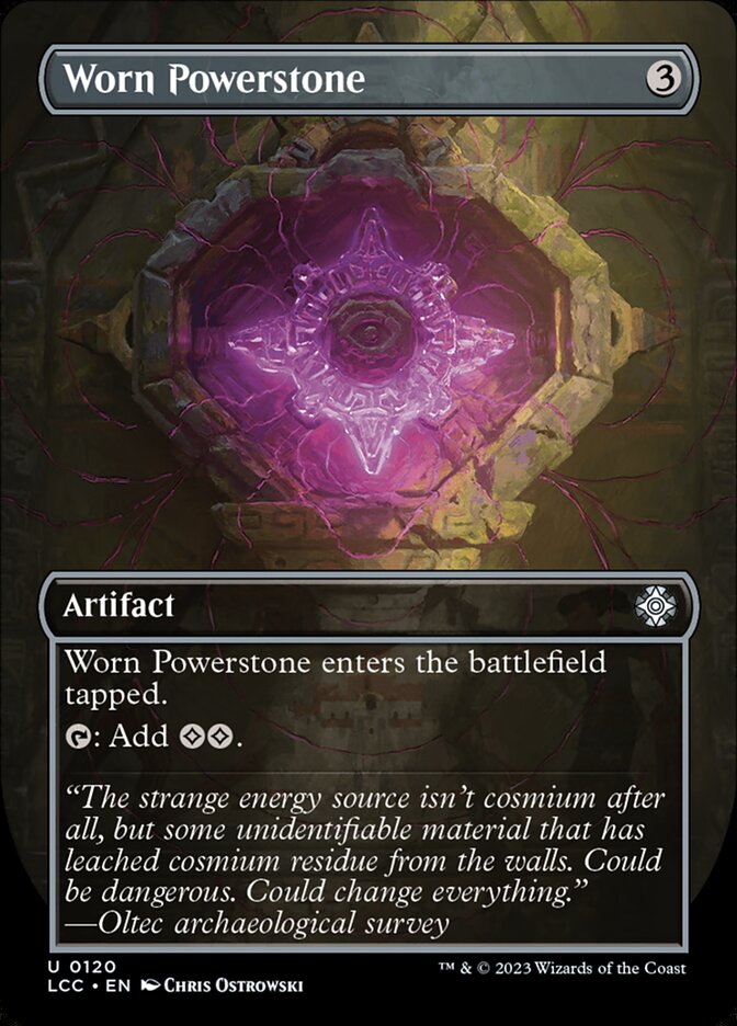 Pedra de Energia Gasta / Worn Powerstone - Magic: The Gathering - MoxLand
