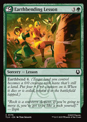 Lição de Dobra de Terra / Earthbending Lesson - Magic: The Gathering - MoxLand