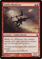 Fomentador de Guerra Goblin / Goblin Wardriver - Magic: The Gathering - MoxLand