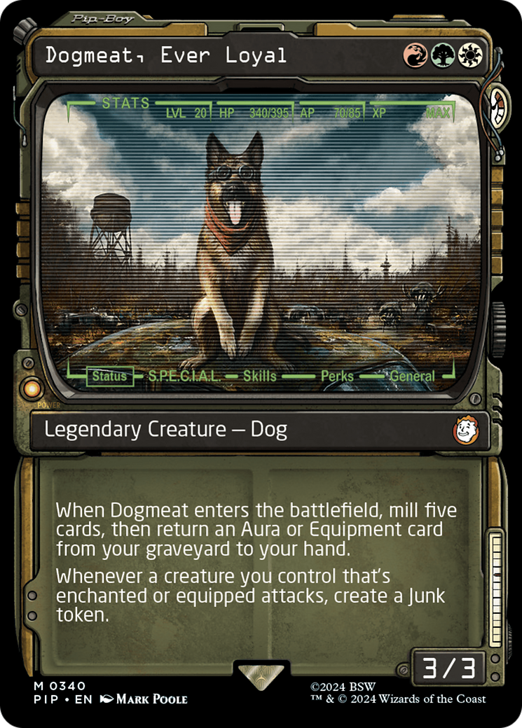 Dogmeat, Sempre Leal / Dogmeat, Ever Loyal - Magic: The Gathering - MoxLand