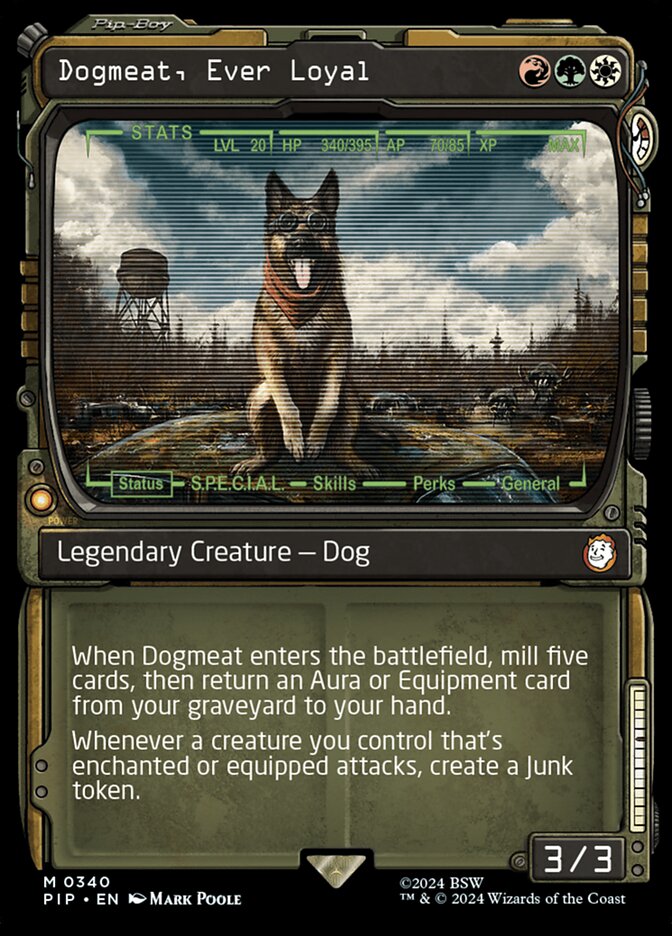 Dogmeat, Sempre Leal / Dogmeat, Ever Loyal - Magic: The Gathering - MoxLand
