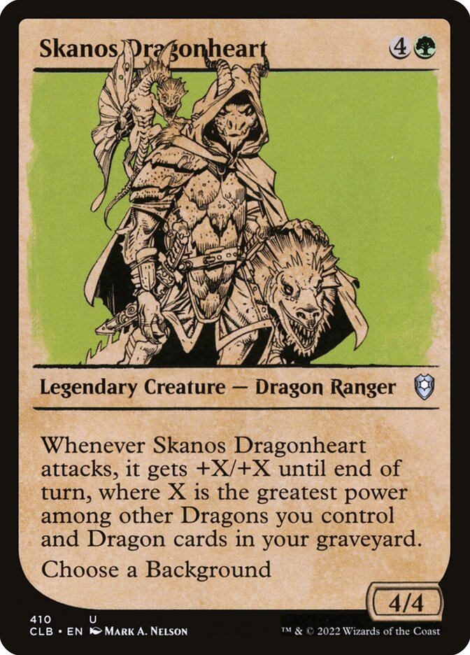 Skanos Coração Dracônico / Skanos Dragonheart - Magic: The Gathering - MoxLand