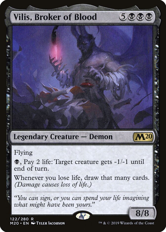 Vilis, Negociante de Sangue / Vilis, Broker of Blood - Magic: The Gathering - MoxLand