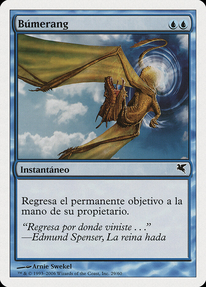 Bumerangue / Boomerang - Magic: The Gathering - MoxLand