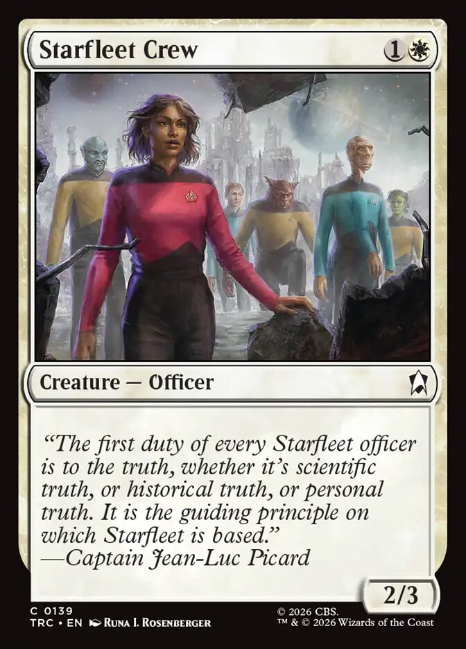 Starfleet Crew - Magic: The Gathering - MoxLand