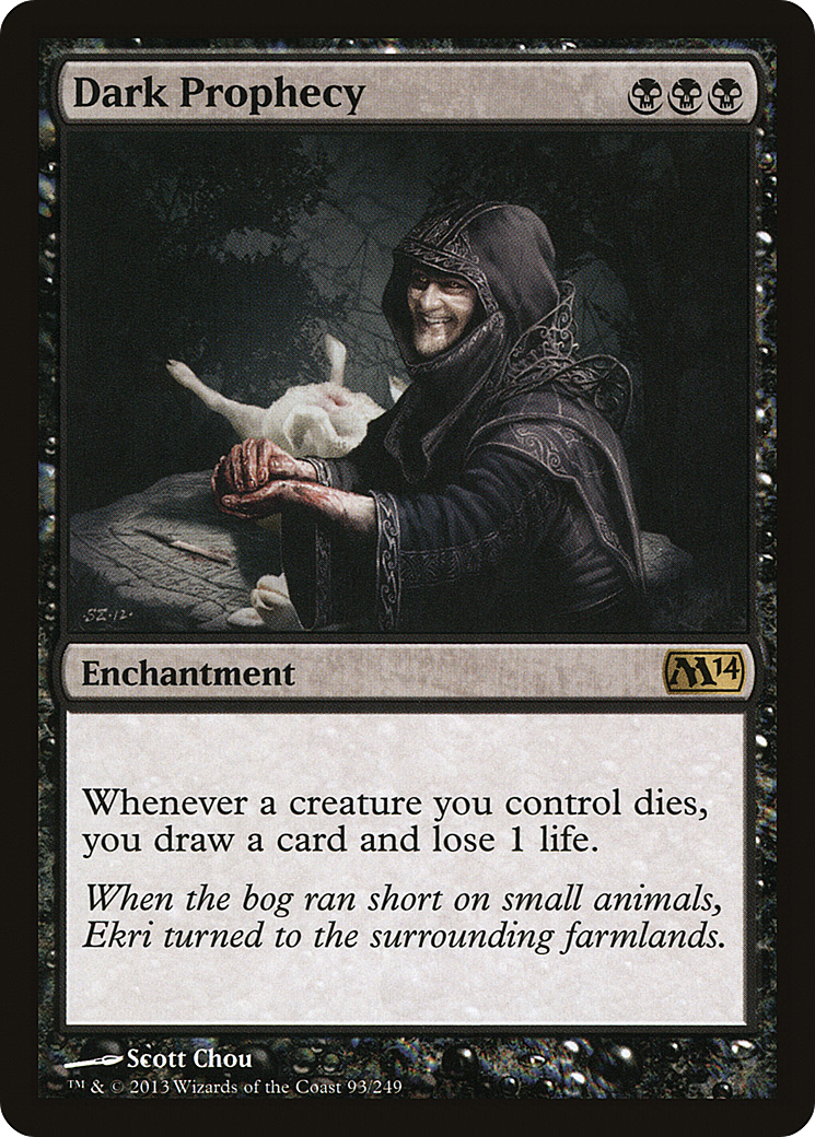 Profecia Sombria / Dark Prophecy - Magic: The Gathering - MoxLand