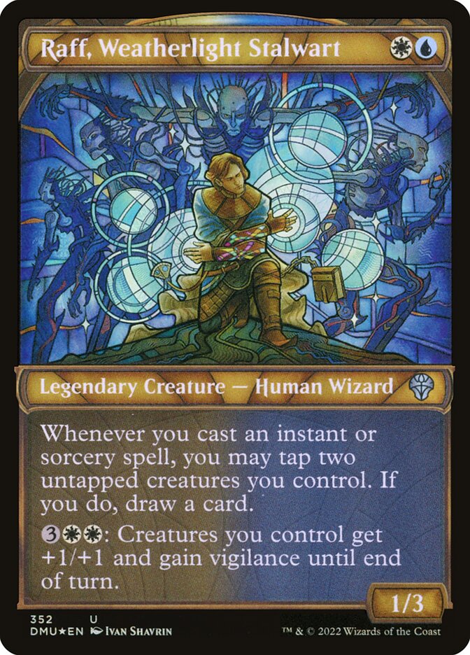 Raff, Defensor do Bons Ventos / Raff, Weatherlight Stalwart - Magic: The Gathering - MoxLand