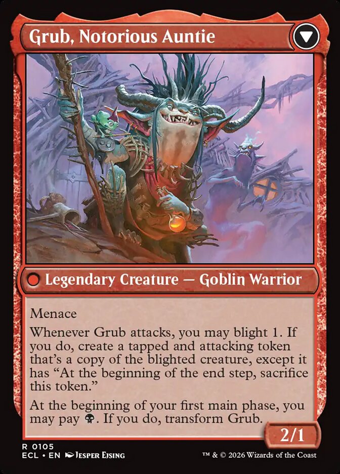 Larva, Matriarca Célebre / Grub, Storied Matriarch - Magic: The Gathering - MoxLand