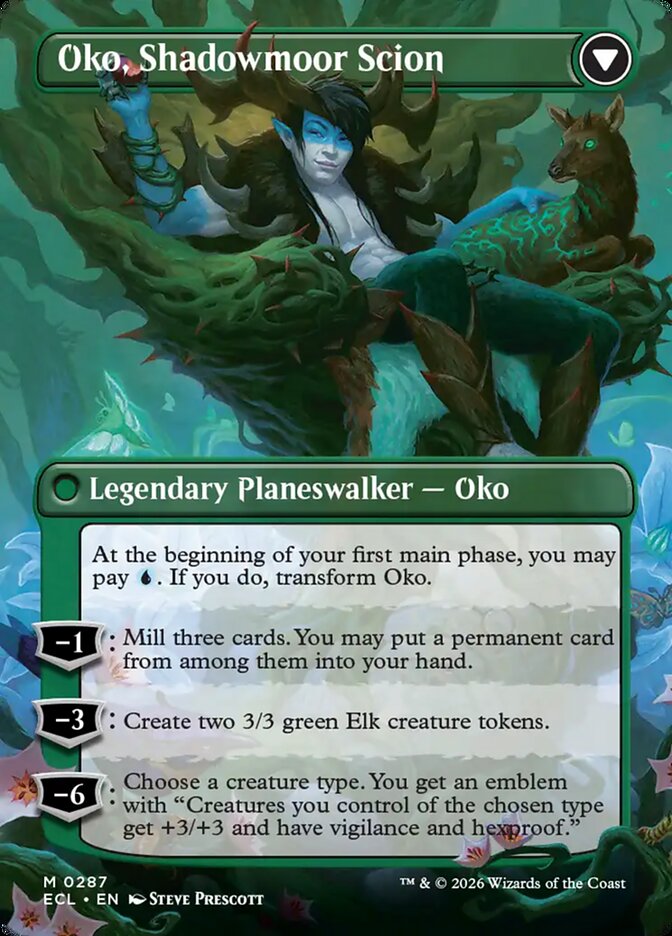 Oko, Soberano de Lorwyn / Oko, Lorwyn Liege - Magic: The Gathering - MoxLand