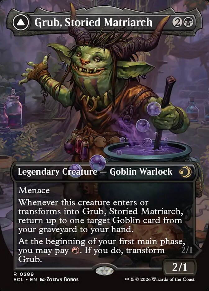 Larva, Matriarca Célebre / Grub, Storied Matriarch - Magic: The Gathering - MoxLand