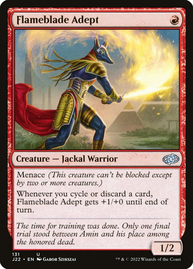 Adepto da Espada Flamejante / Flameblade Adept - Magic: The Gathering - MoxLand