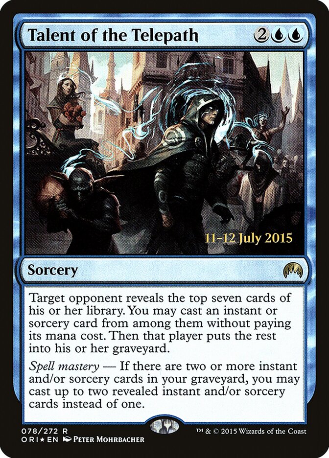Talento do Telepata / Talent of the Telepath - Magic: The Gathering - MoxLand