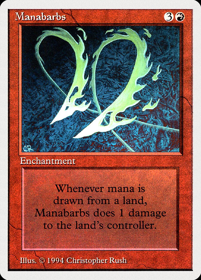 Farpas de Mana / Manabarbs - Magic: The Gathering - MoxLand