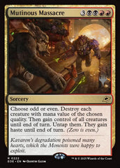 Mutinous Massacre - Magic: The Gathering - MoxLand