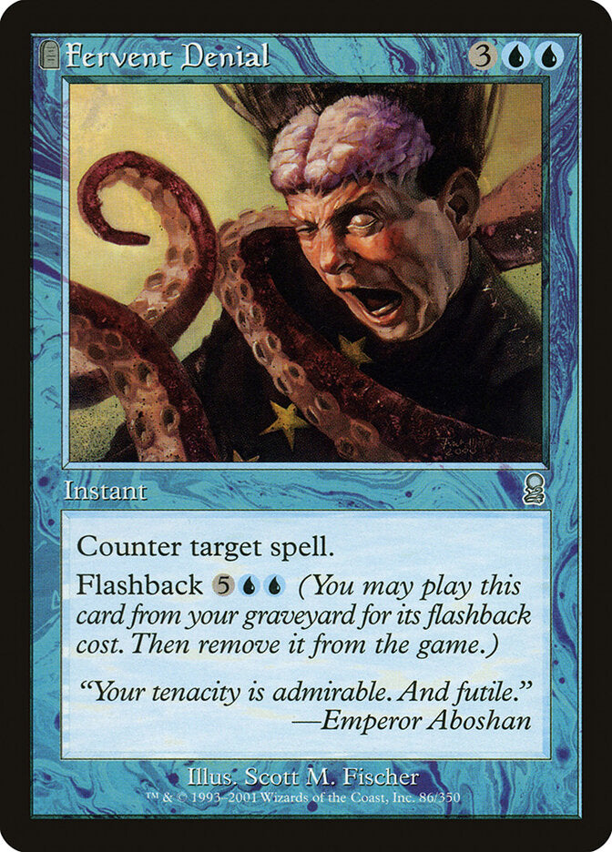 Negacão Ardorosa / Fervent Denial - Magic: The Gathering - MoxLand