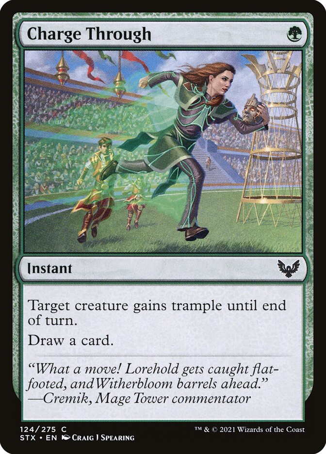 Disparar em Ataque / Charge Through - Magic: The Gathering - MoxLand
