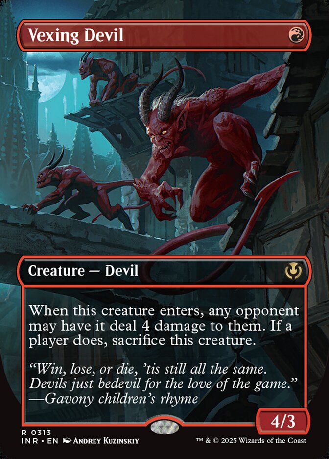 Diabo Irritante / Vexing Devil - Magic: The Gathering - MoxLand