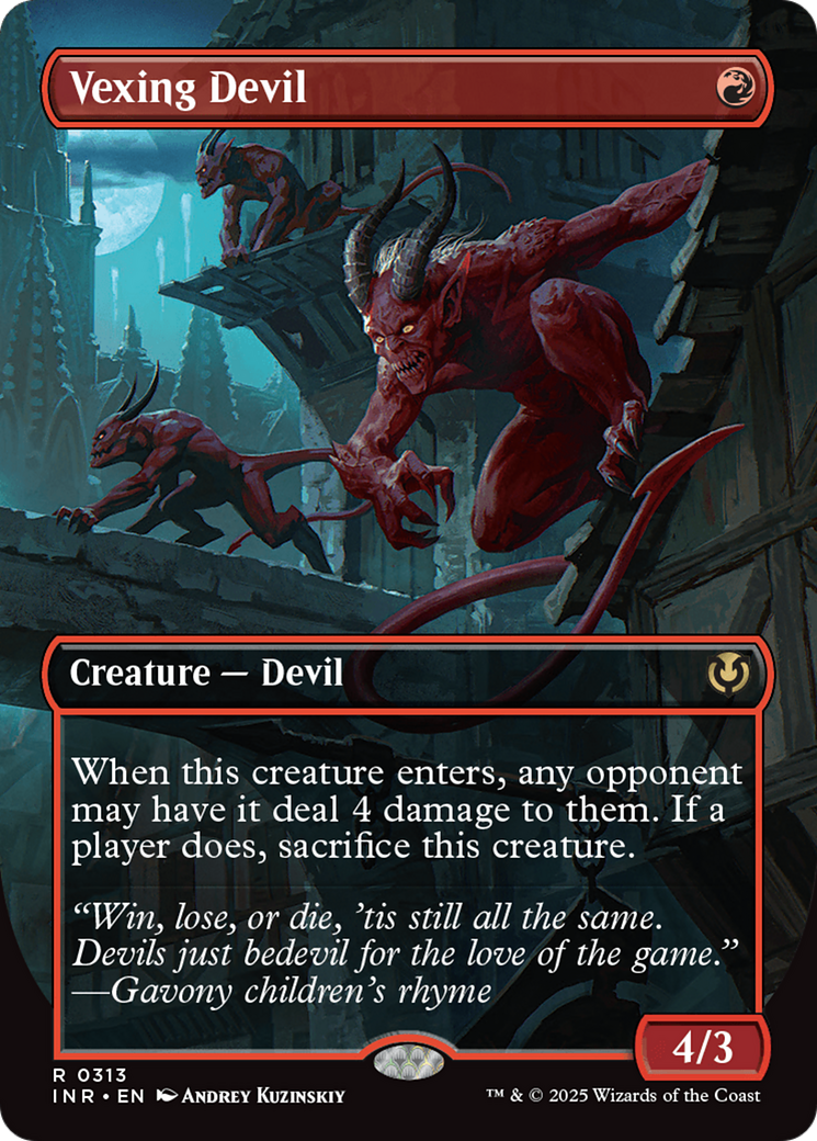 Diabo Irritante / Vexing Devil - Magic: The Gathering - MoxLand