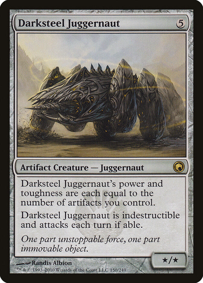 Juggernaut de Aço Negro / Darksteel Juggernaut - Magic: The Gathering - MoxLand