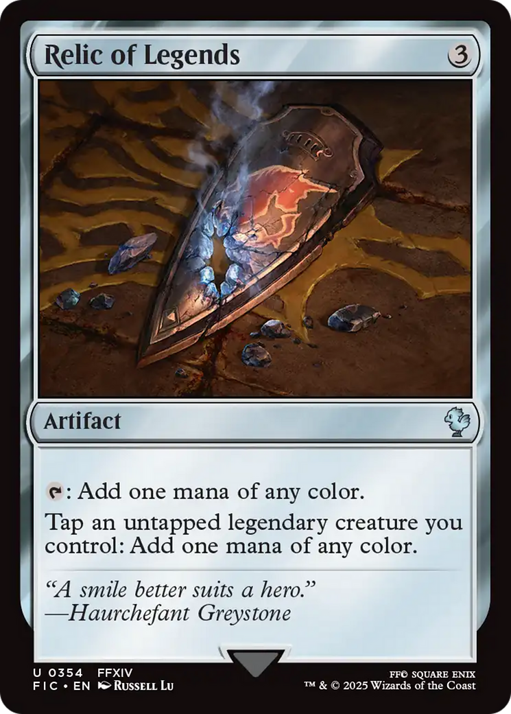 Relíquia das Lendas / Relic of Legends - Magic: The Gathering - MoxLand
