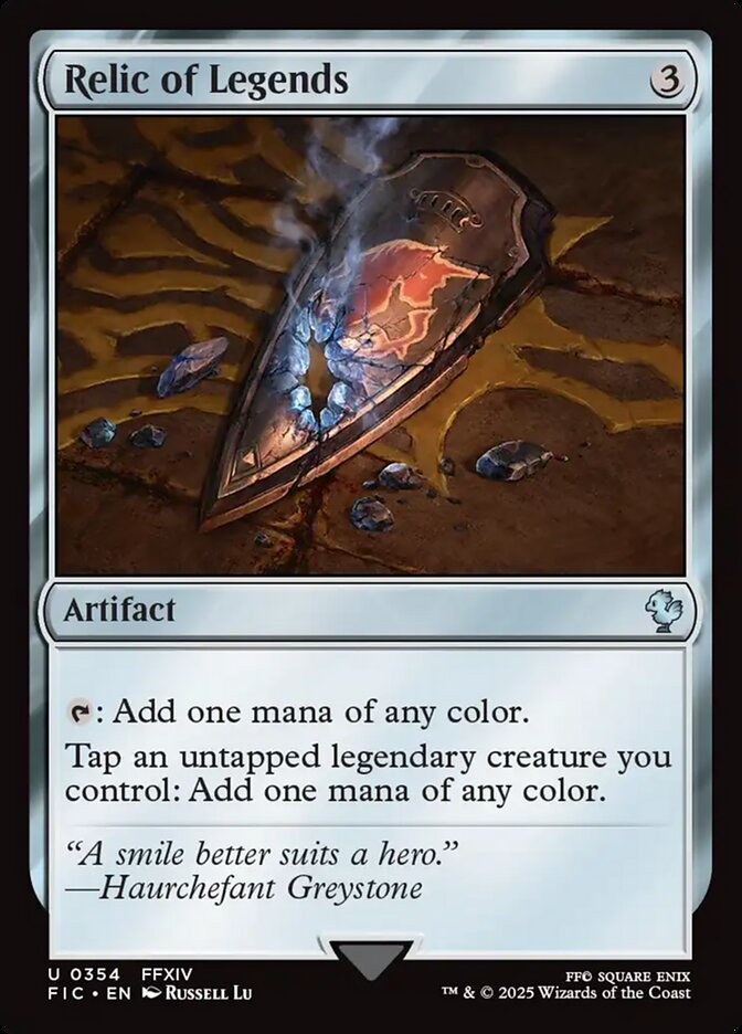 Relíquia das Lendas / Relic of Legends - Magic: The Gathering - MoxLand
