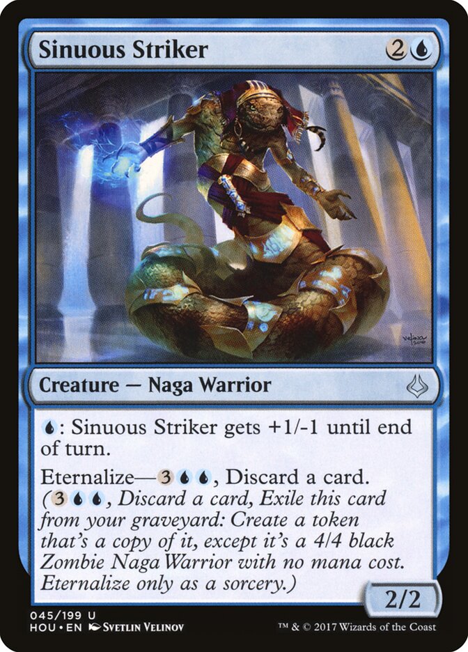 Golpeadora Sinuosa / Sinuous Striker - Magic: The Gathering - MoxLand