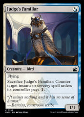 Familiar do Juiz / Judge's Familiar - Magic: The Gathering - MoxLand