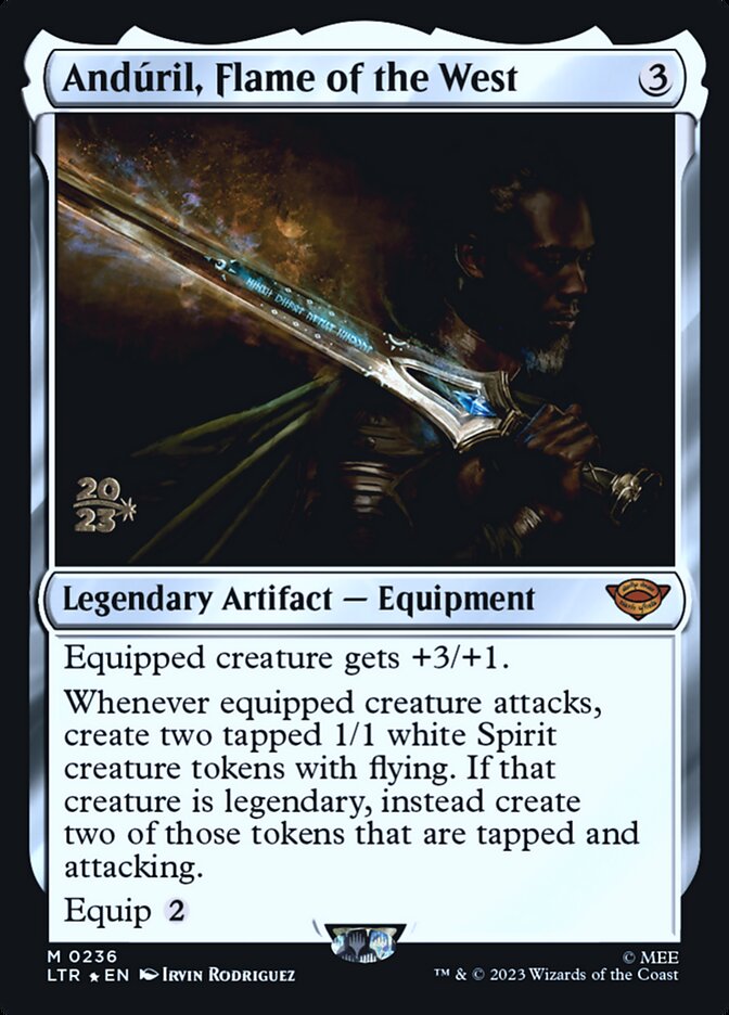 Andúril, Chama do Oeste / Andúril, Flame of the West - Magic: The Gathering - MoxLand