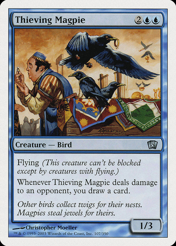 Gralha Larápia / Thieving Magpie - Magic: The Gathering - MoxLand