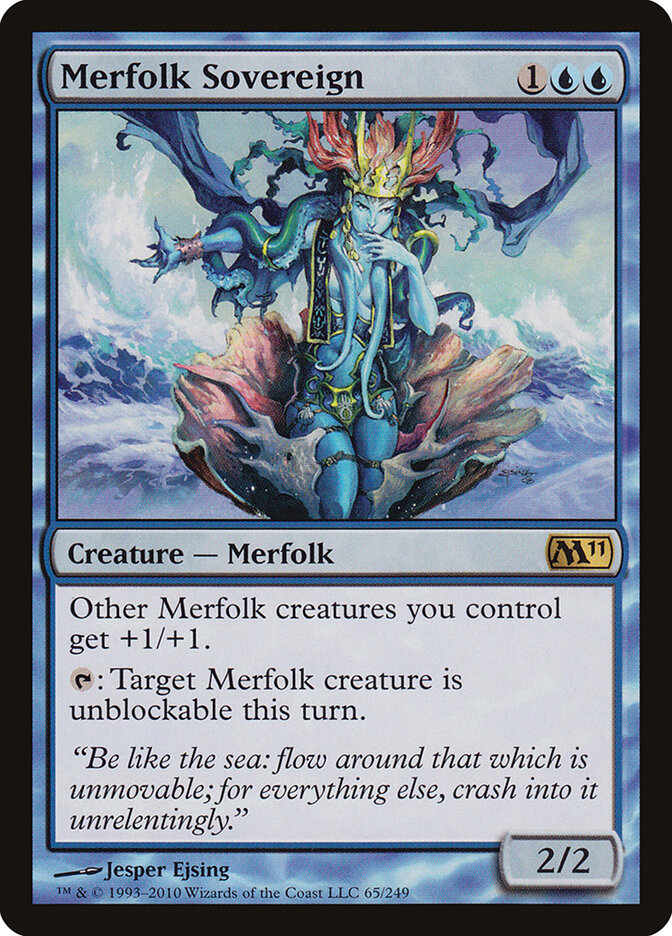 Tritão Soberano / Merfolk Sovereign - Magic: The Gathering - MoxLand