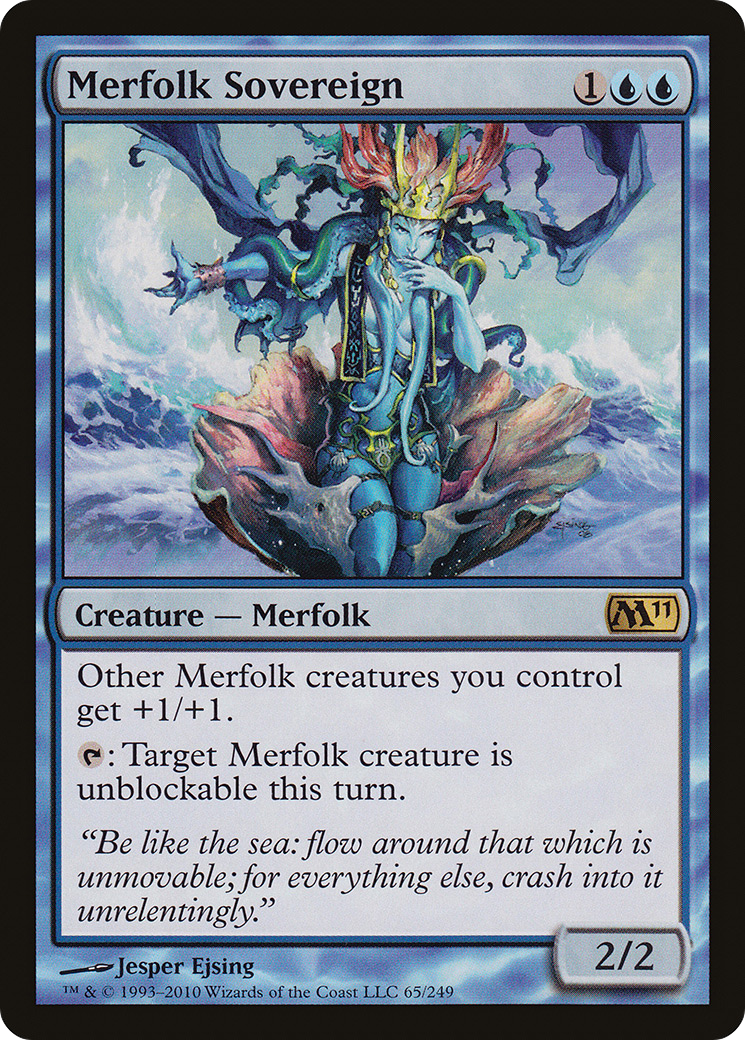 Tritão Soberano / Merfolk Sovereign - Magic: The Gathering - MoxLand