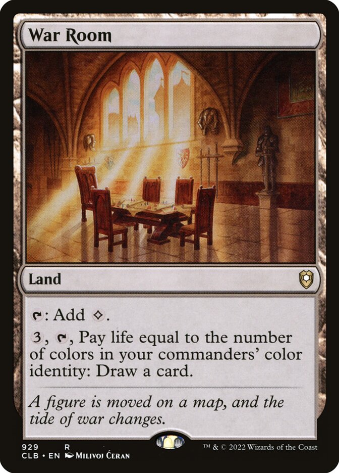 Salão de Guerra / War Room - Magic: The Gathering - MoxLand