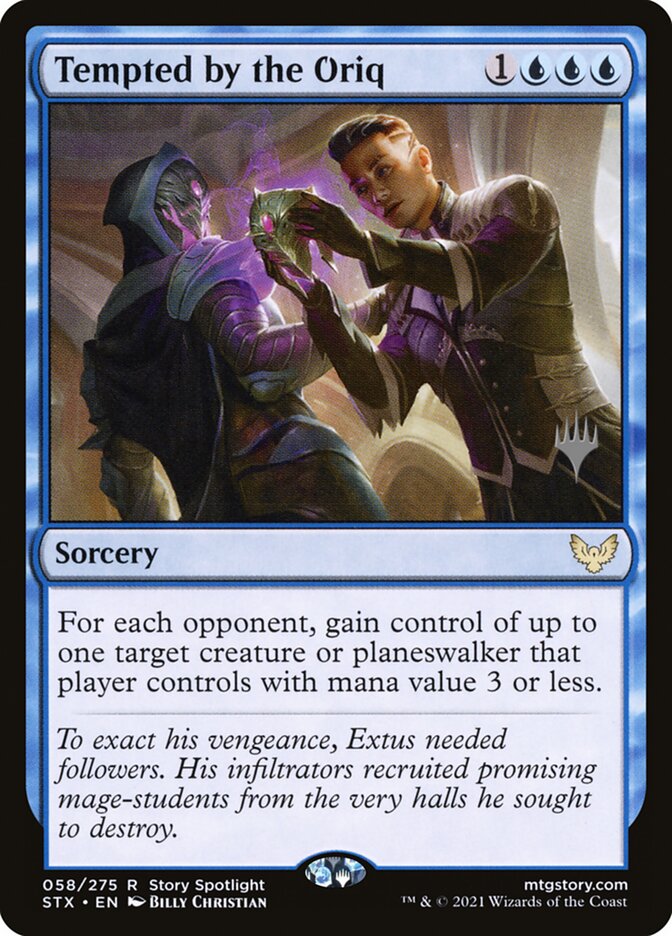 Tentado pelo Oriq / Tempted by the Oriq - Magic: The Gathering - MoxLand