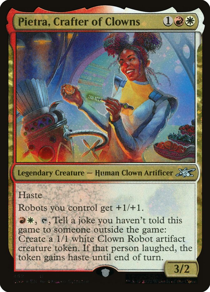 Pietra, Crafter of Clowns - Magic: The Gathering - MoxLand