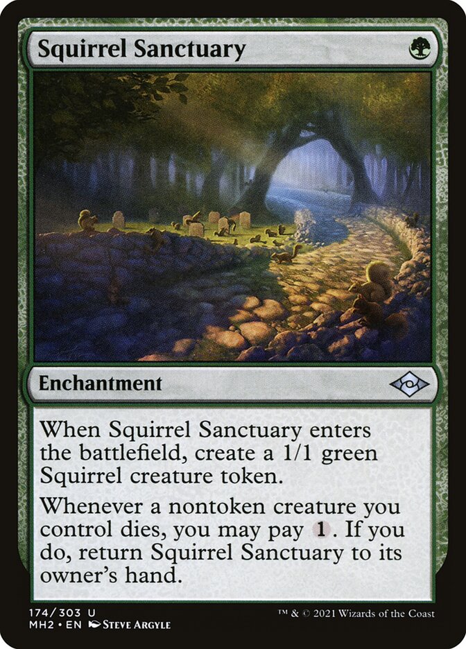 Santuário dos Esquilos / Squirrel Sanctuary - Magic: The Gathering - MoxLand
