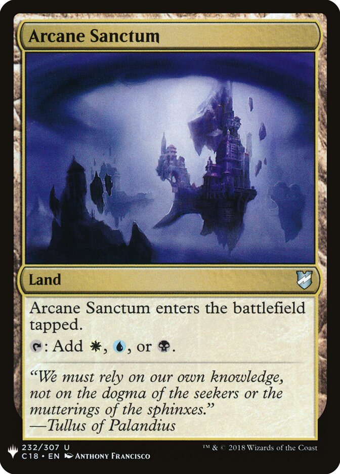 Santuário Arcano / Arcane Sanctum - Magic: The Gathering - MoxLand