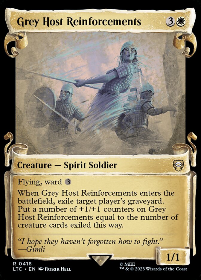 Reforços da Hoste Cinzenta / Grey Host Reinforcements - Magic: The Gathering - MoxLand