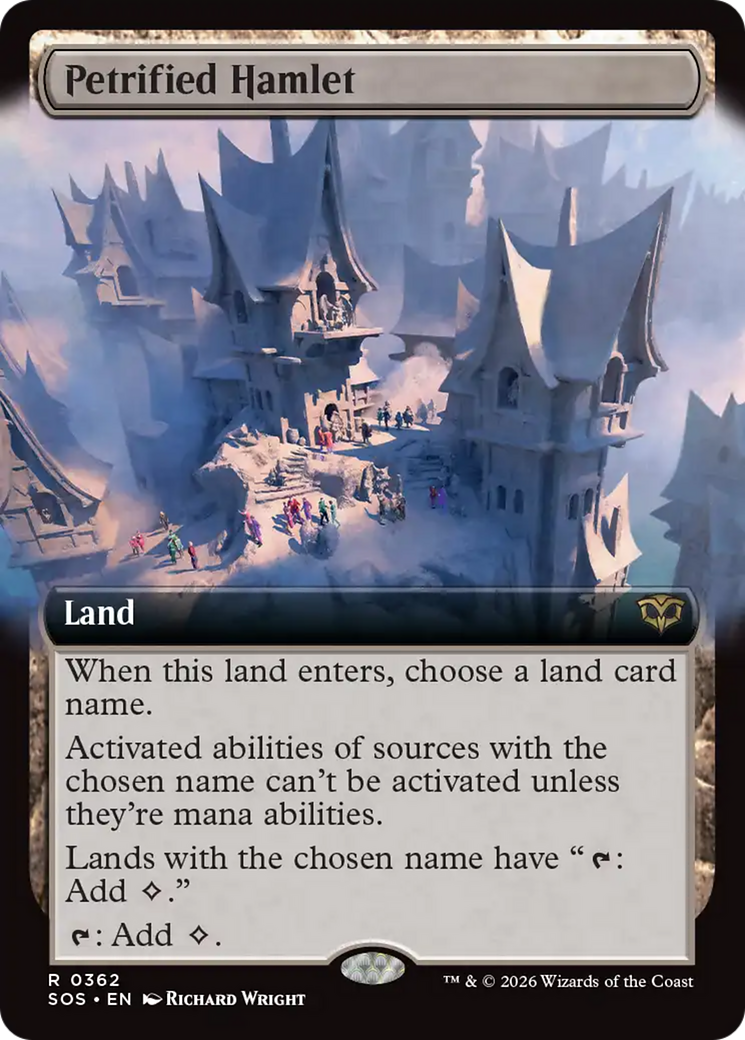 Petrified Hamlet - Magic: The Gathering - MoxLand