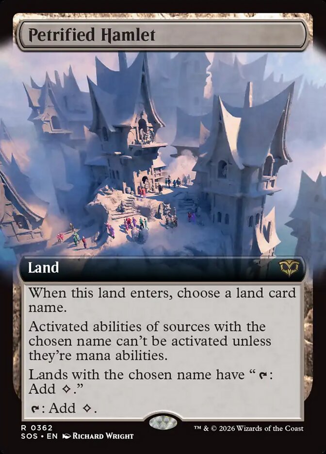 Petrified Hamlet - Magic: The Gathering - MoxLand